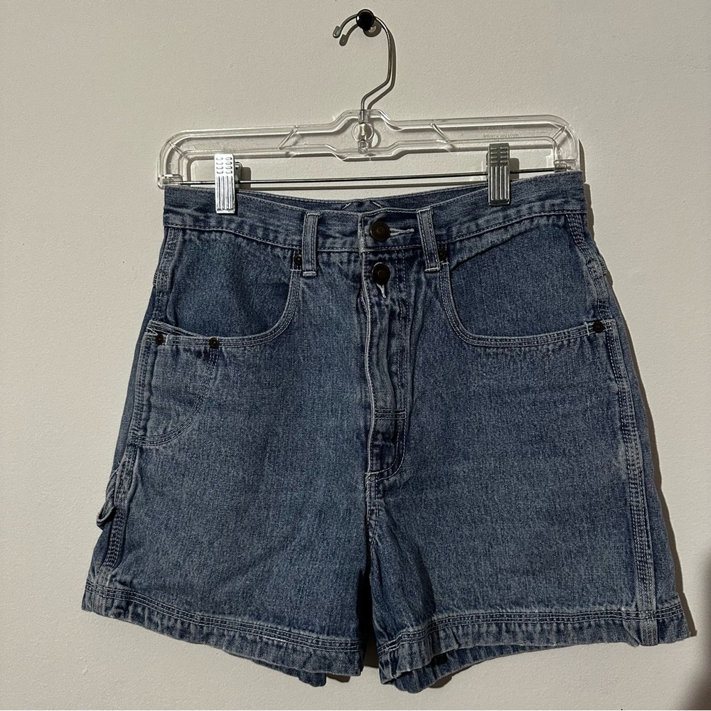 Vintage Denim Blue Women's Shorts. Size 4. 100% Cotton.